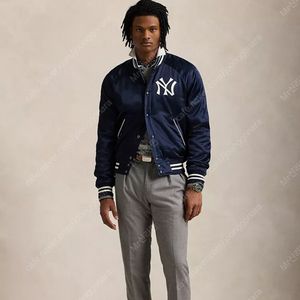 폴로 바시티 MLB 콜라보 야구점퍼 네이버 판매 (새상품) XL