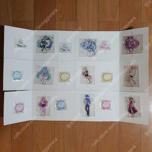 보컬로이드, 러브라이브, 홀로라이브, 니지산지, 아이마스, 뱅드림, 우마무스메, 원신, 블루 아카이브, 페이트, 칸코레, 동방프로, Key, 5등분, 카구야님, 렌탈여친, 소아온,