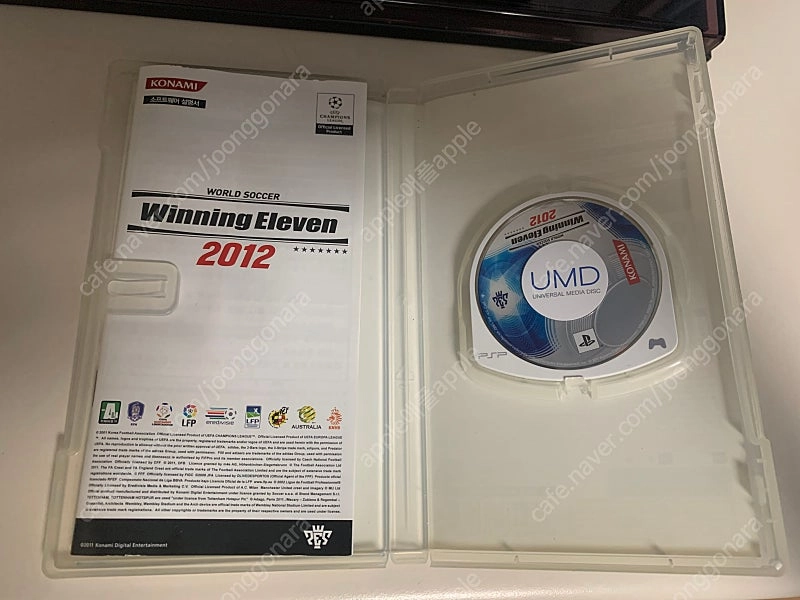 위닝일레븐2012 PSP 이미지