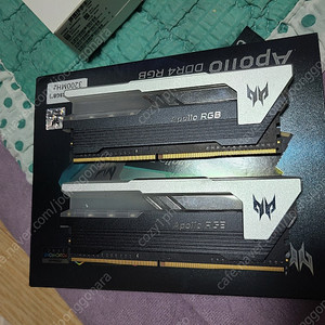 DDR4 cl14 3200 b다이 램 8GBx2개 팝니다.