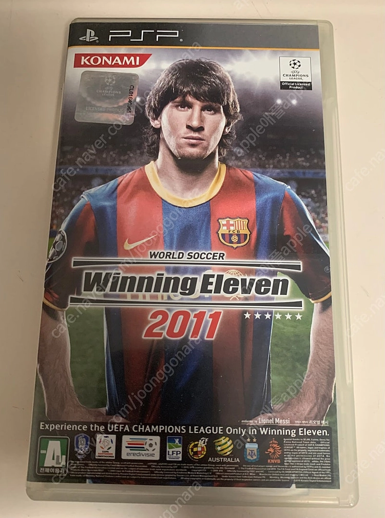 위닝일레븐2011 PSP 이미지