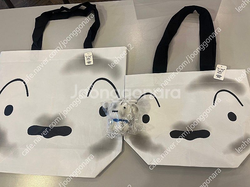 짱구 팝업 지역한정 용산 포카 스탠드 탄광마을 흰둥이--2