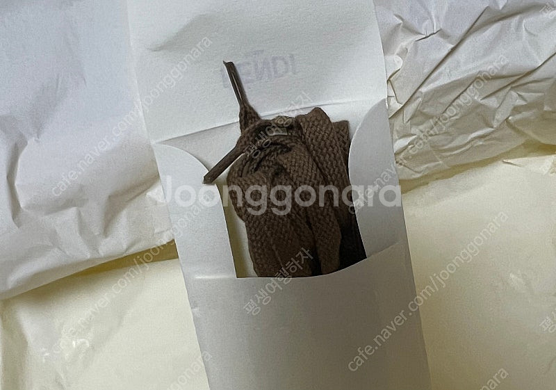 펜디 화이트 FF 로고 남성 스니커즈 7E1350/AAWXF19NX 9사이즈--6