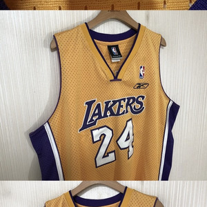 NBA 리복 LA레이커스 올드유니폼/져지 M #24 코비브라이언트