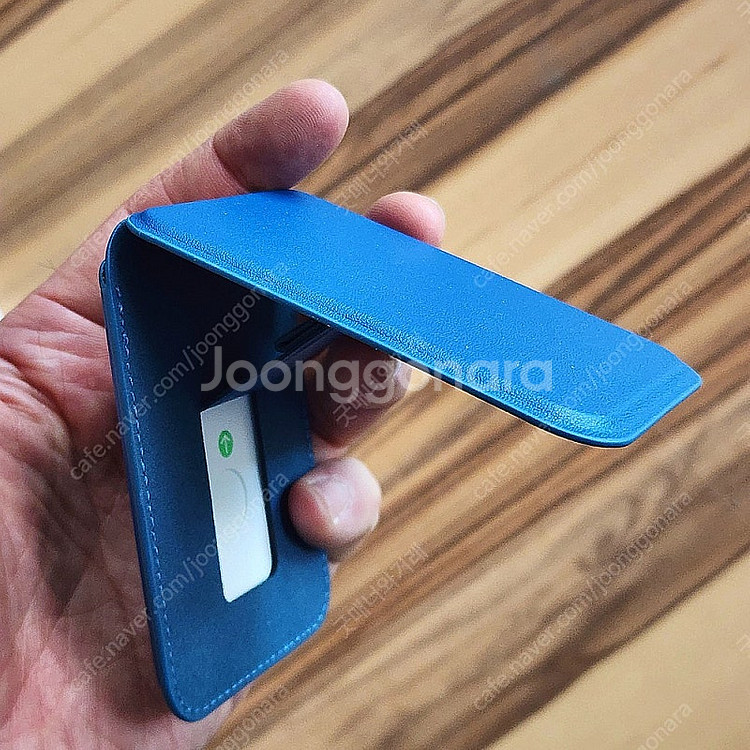 맥세이프 가죽 카드 폴딩 지갑 / 마그네틱 자석--6