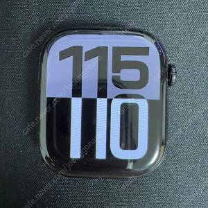 애플워치10 제트블랙 46mm M/L 밴드