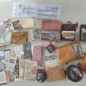 빈티지 다꾸 스티커, 배경지, 마테 일괄