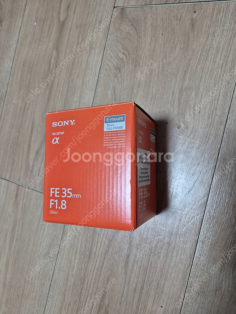 소니 FE 35mm 1.8 풀프레임 렌즈 35.8 팝니다--4