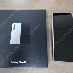 자급제 갤럭시 Z폴드5 512Gb 크림색
