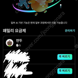 듀오링고 맥스 패밀리 (두분)