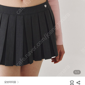 오브이티유 Low Waist Pleats Mini Skirt Pants