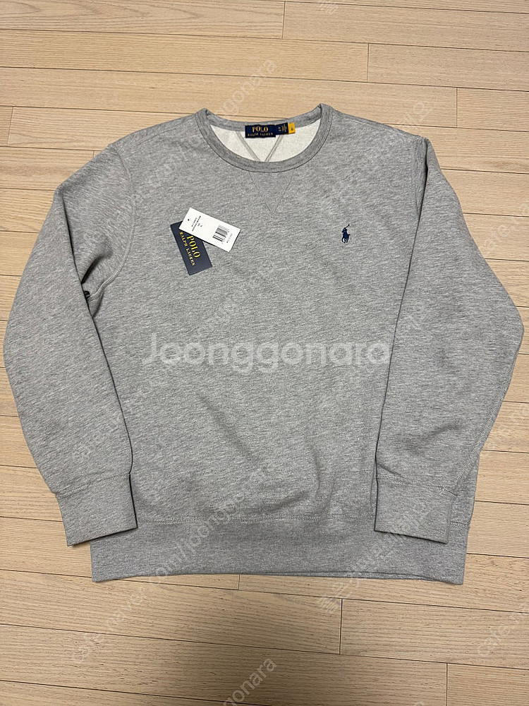 폴로 랄프 로렌 스웨트 셔츠 (그레이, XL) 판매--1
