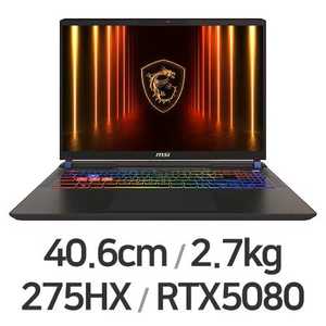 [미개봉]MSI 벡터16 HX AI A2XWIG-U9 RTX5080 QHD+ 노트북판매