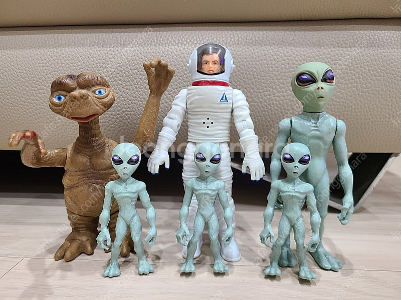 고전 피규어 6개 모음 일괄 판매 (E.T 이티 + 로...--0