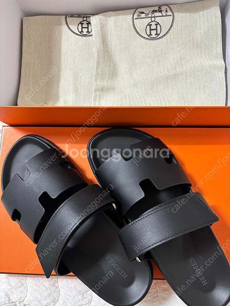 에르메스 시프레40.5 블랙 정품--0