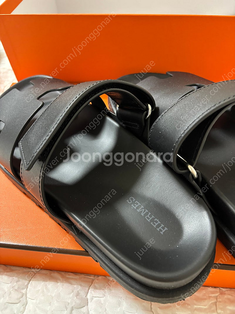 에르메스 시프레40.5 블랙 정품--2