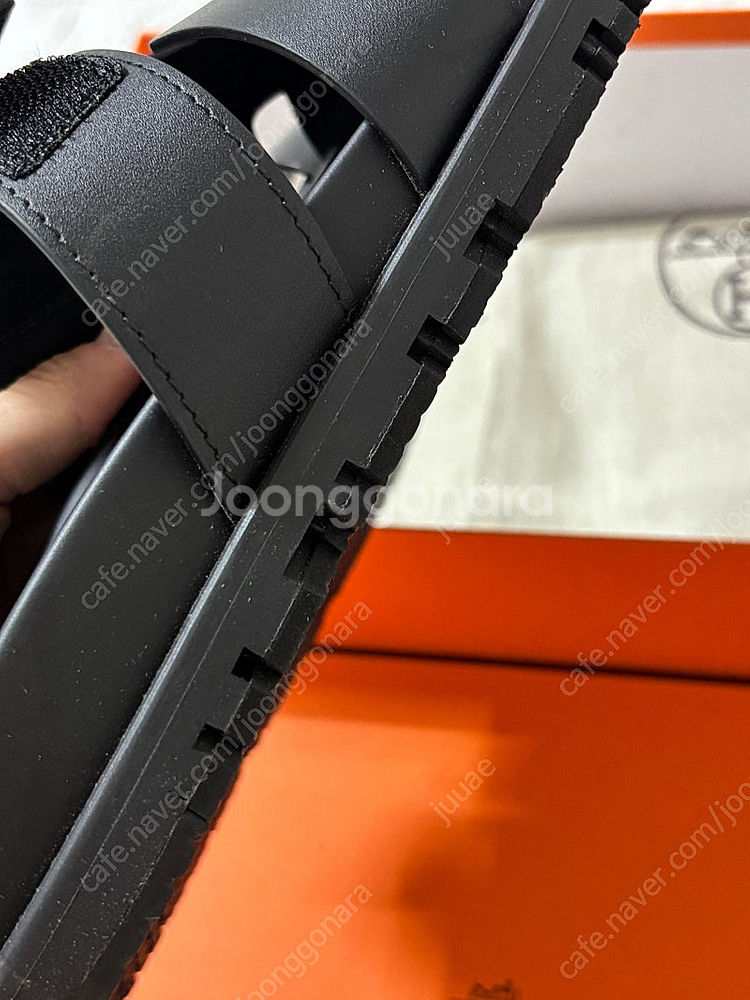 에르메스 시프레40.5 블랙 정품--3