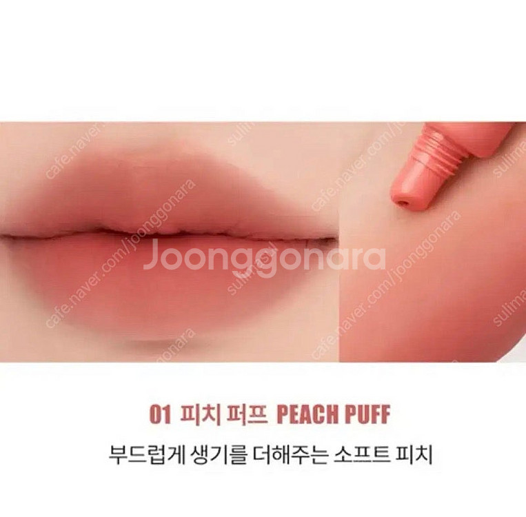 롬앤 컬러 립매트 01 피치퍼프 + 더샘 컨실러 펜슬 ...--0