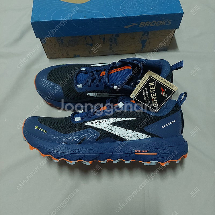 브룩스 남성 트레일 런닝화 캐스캐디아17 GTX 고어텍...--1