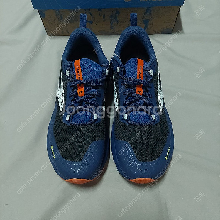 브룩스 남성 트레일 런닝화 캐스캐디아17 GTX 고어텍...--2