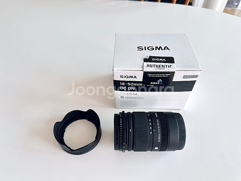 시그마 18-50mm DC DN F2.8 렌즈 (소니 ...--0