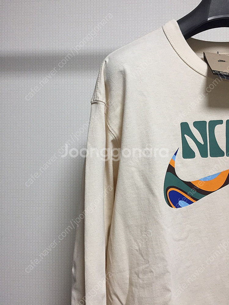 <새상품> 나이키 NSW 맥스90 프린트 롱슬리브 티셔...--2