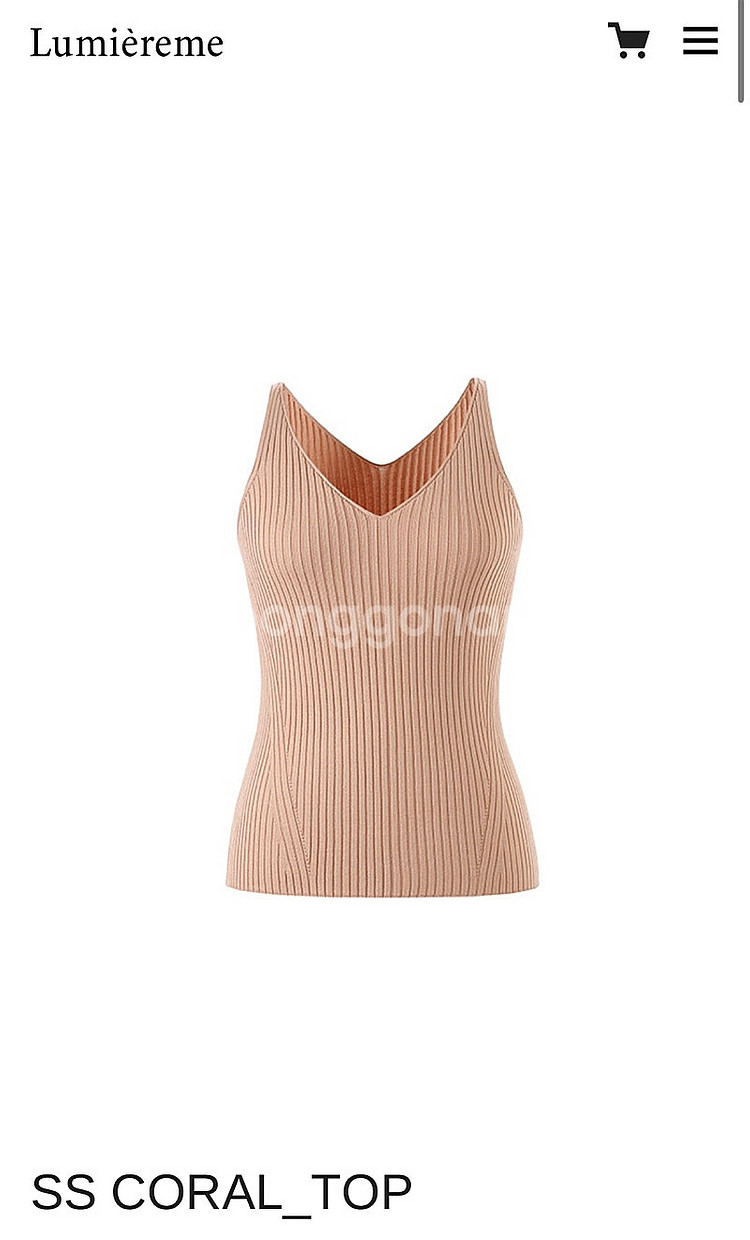 르미에르메 블랑쇼 SLEEVELESS TOP&SIDE ...--1
