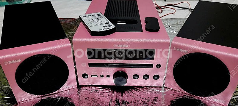 야마하 CRX-040 cd 라디오 ipod 앰프 스피커--0