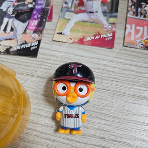 KBO 크보카드 2025 포토카드 엘지트윈스 15장 일괄 + 뽀로로 가챠 피규어