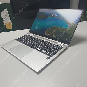삼성 노트북 갤럭시북 프로 360 고급형 i7 쿨매! NT950QDB 1.3kg ssd1tb