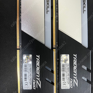 Ddr4 최상수율 cl14 3800 gskill트라이던트