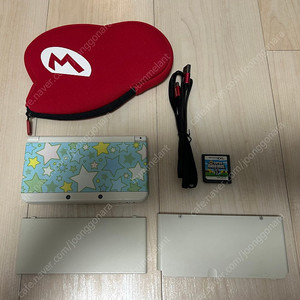닌텐도 New 3DS 화이트 색상 본체 세트 (우고메모 설치)