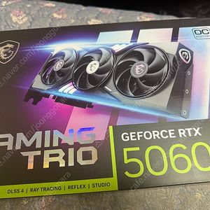 msi rtx 5060 ti 16gb 게이밍 트리오 5060ti