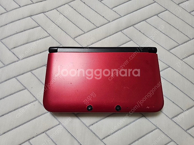 북미판 닌텐도 3DS XL 레드 본체 only--0