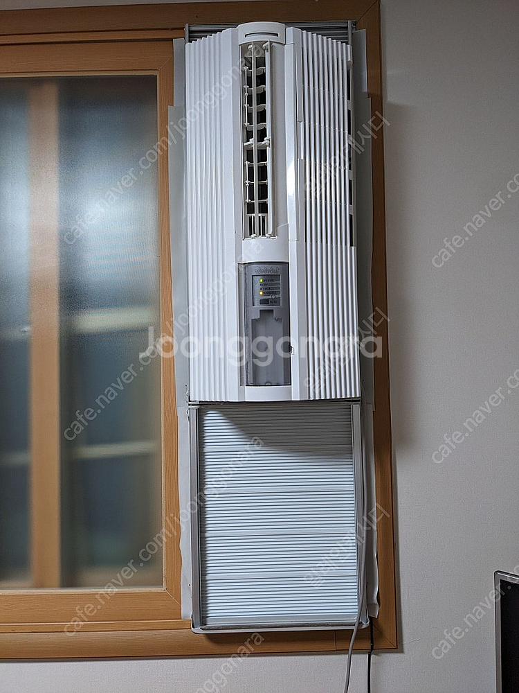 토요토미 창문형 에어컨 + 50cm 연장키트 판매합니다--0