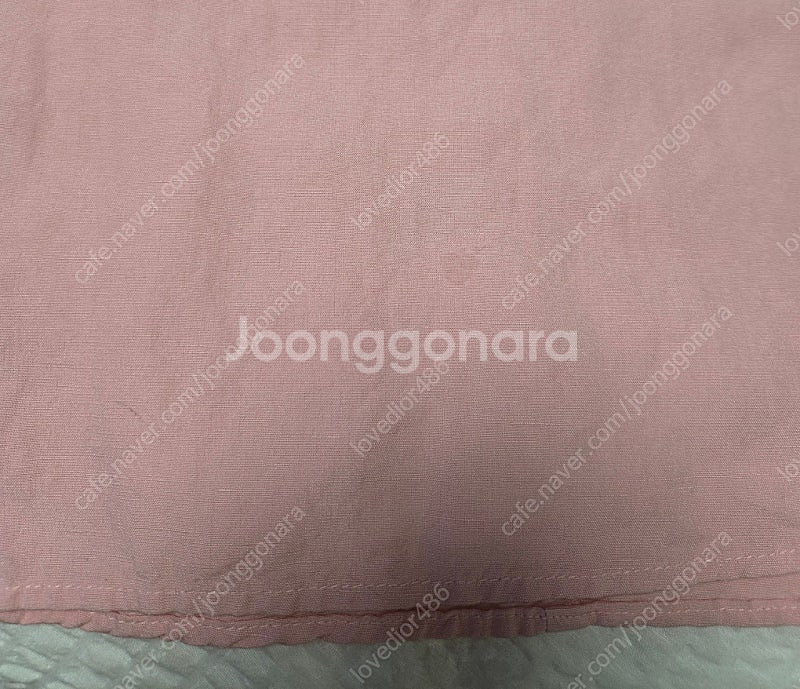 르꼬르망 린넨스티치퍼프원피스 프리--9