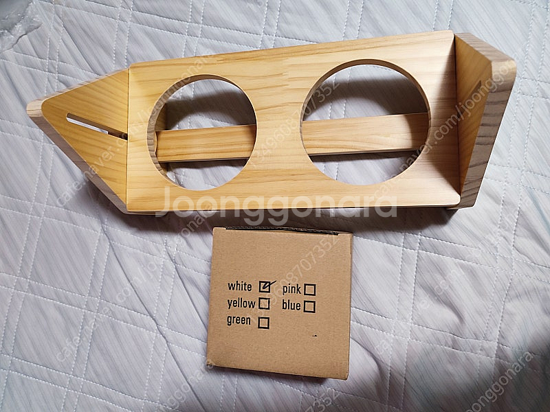 피카부 반려동물 밥그릇 물그릇 받침대(높이각도조절)--0