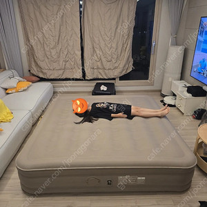 쿠디 에어매트 패브릭 3인 팝니다