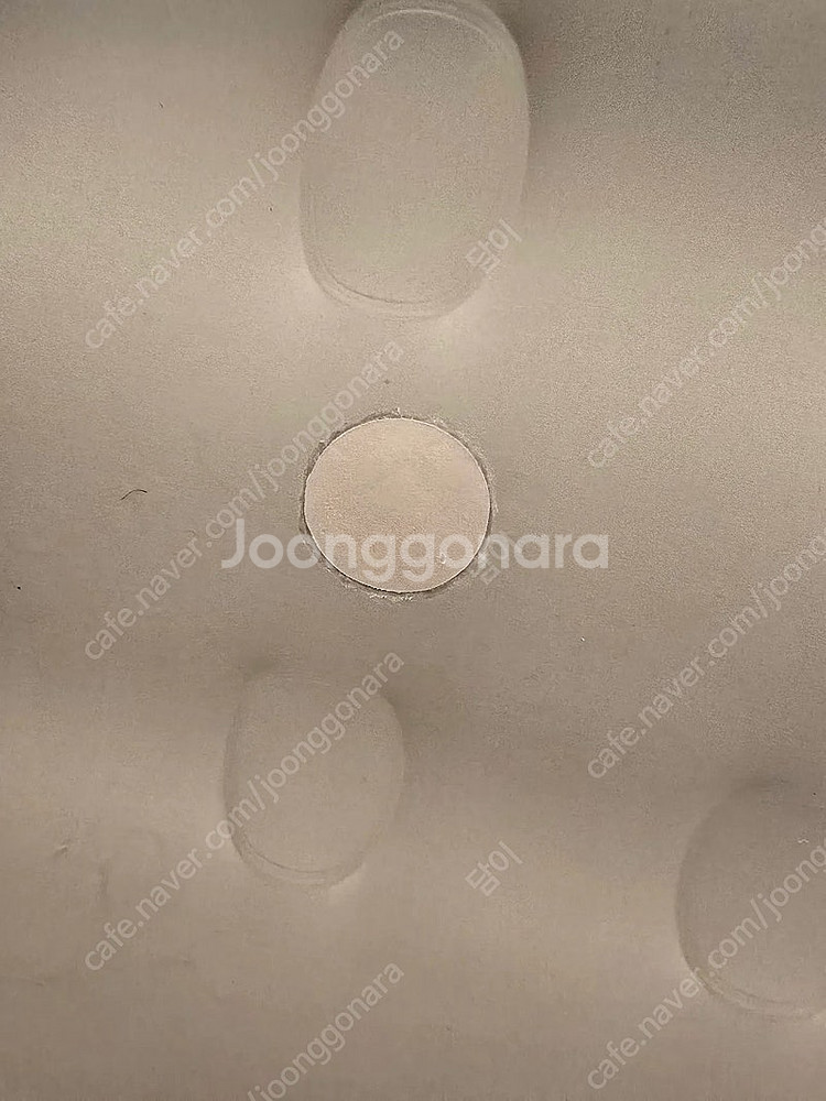 쿠디 에어매트 패브릭 3인 팝니다--3