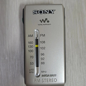 (소니) SONY 초소형 미니 휴대용 FM/AM 라디오