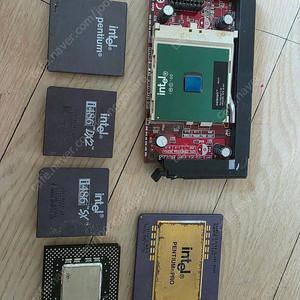 486 dx2, pentium, 486 sx, 펜티엄 프로, mmx 등 희귀 시피유