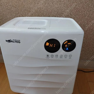 따뜻한 기화식 가습기 +공기청정기 +공기제균