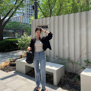헤이즐모드 라이트블루진 s