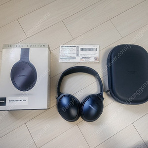 [거의새것] 보스 QC35 ii(2세대) 미드나잇 블루 블루투스 헤드폰팝니다.