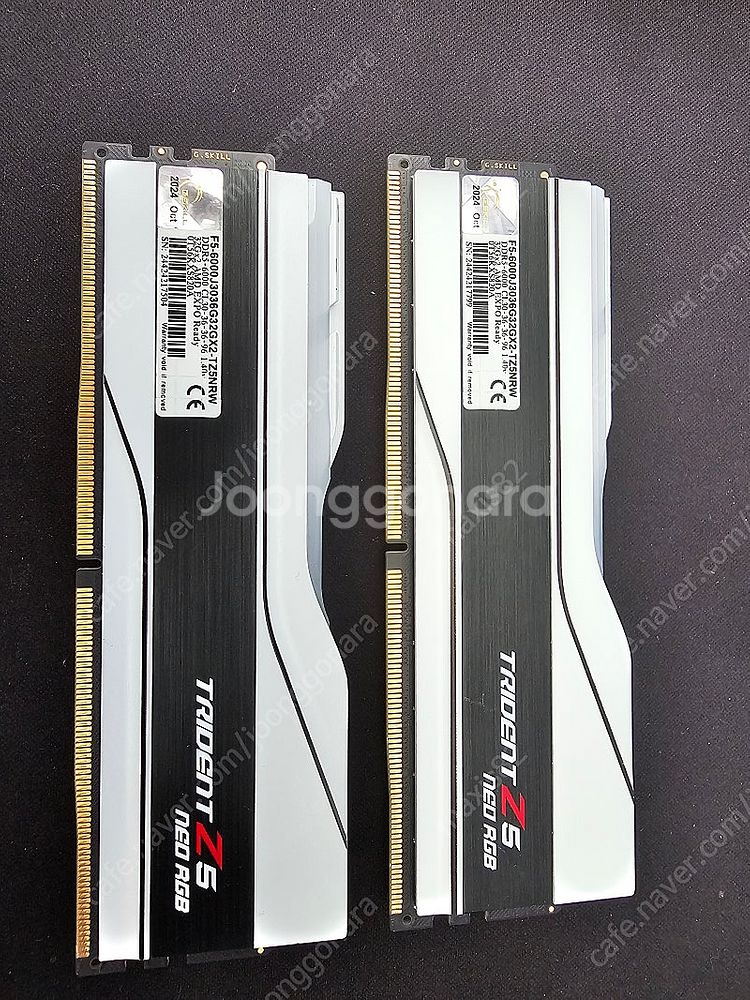 DDR5 램 64GB (32GB+32GB) 6000싸게...--0