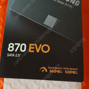 삼성 870 Evo 250GB SSD 무상 보증기간 남음(택포)