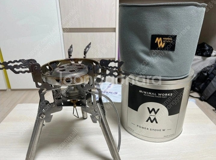 미니멀웍스 파워스토브W/a급/연장다리 포함/전용가방 포...--0