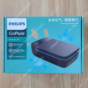 (미개봉 새상품) 필립스 고퓨어 슬림라인210 차량용 공기청정기 이미지