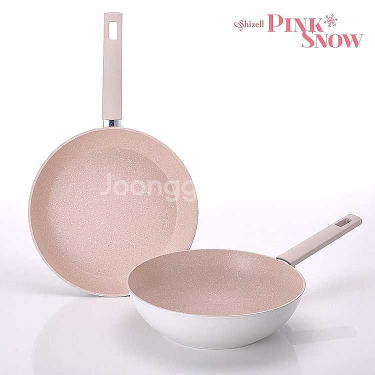 핑크스노우 2종 인덕션 후라이팬 궁중팬 프라이팬세트 2...--0