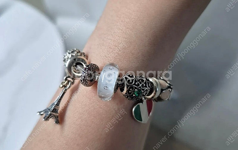 판도라 팔찌와 참 세트--1